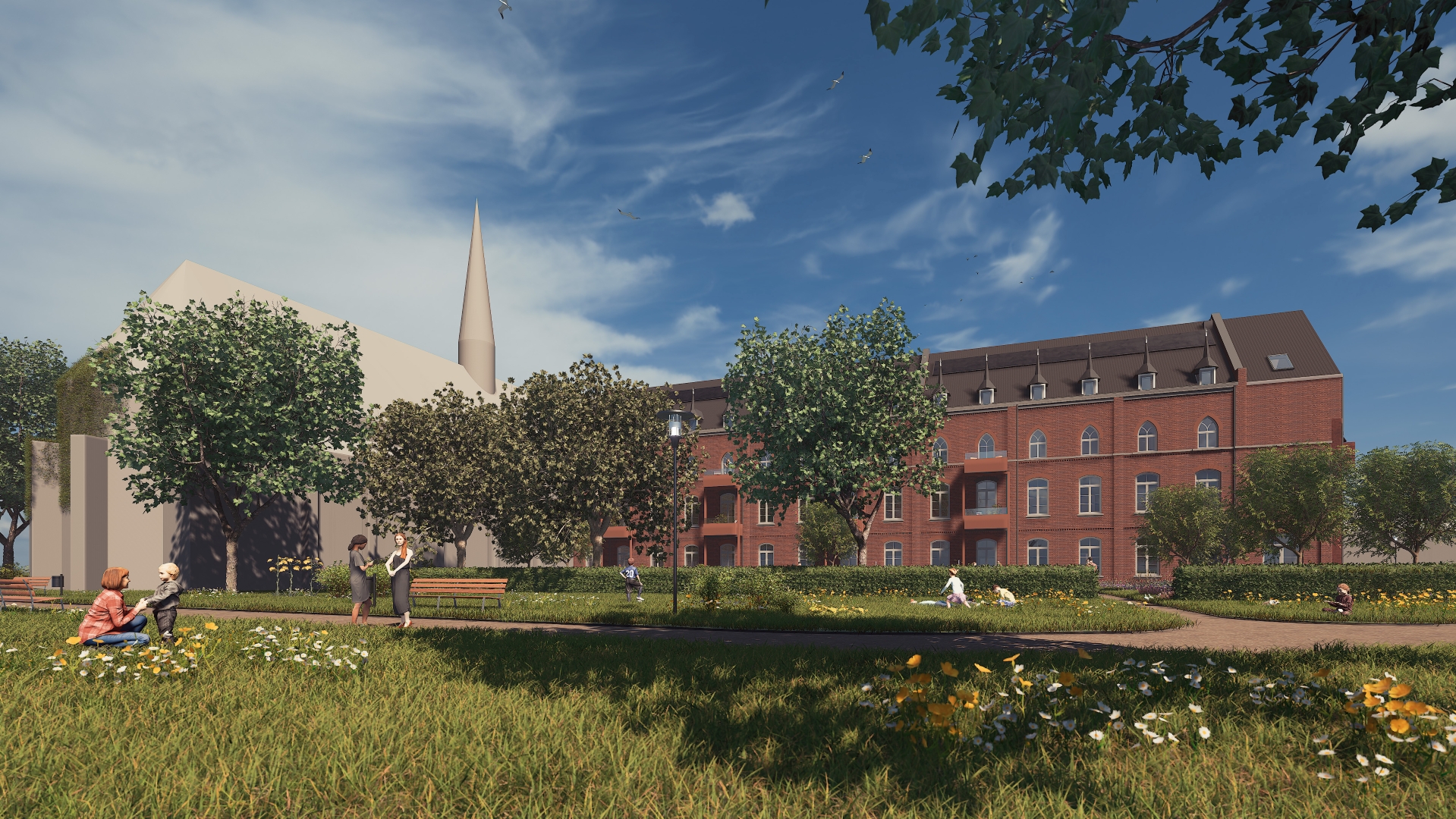 Historisch wonen omringd door groen
